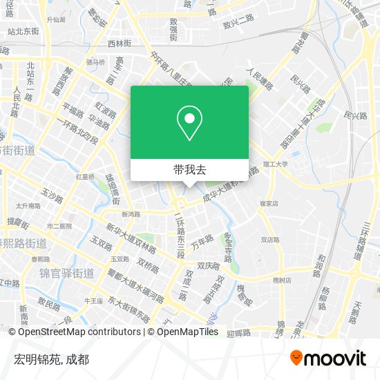 宏明锦苑地图