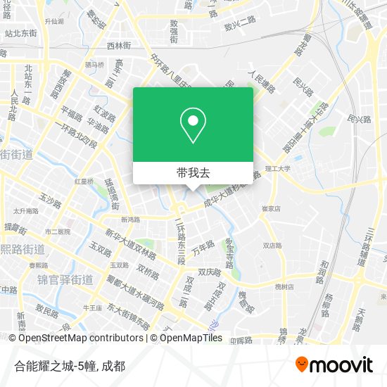 合能耀之城-5幢地图