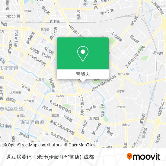 逗豆居黄记玉米汁(伊藤洋华堂店)地图