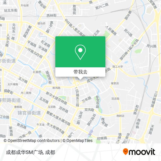 成都成华SM广场地图