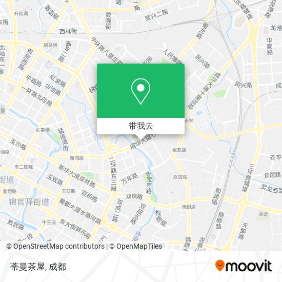 蒂曼茶屋地图