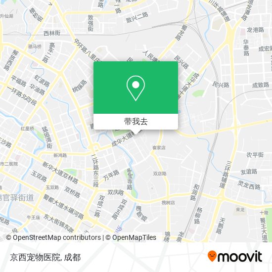 京西宠物医院地图