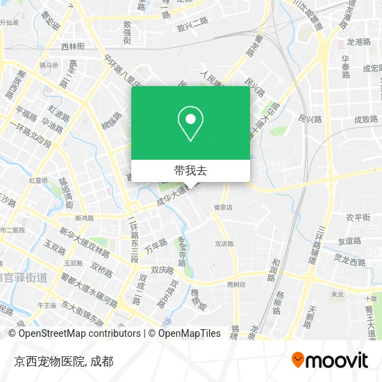 京西宠物医院地图