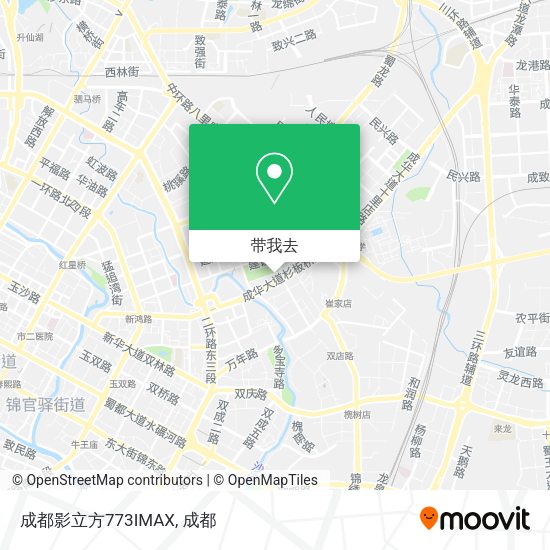 成都影立方773IMAX地图