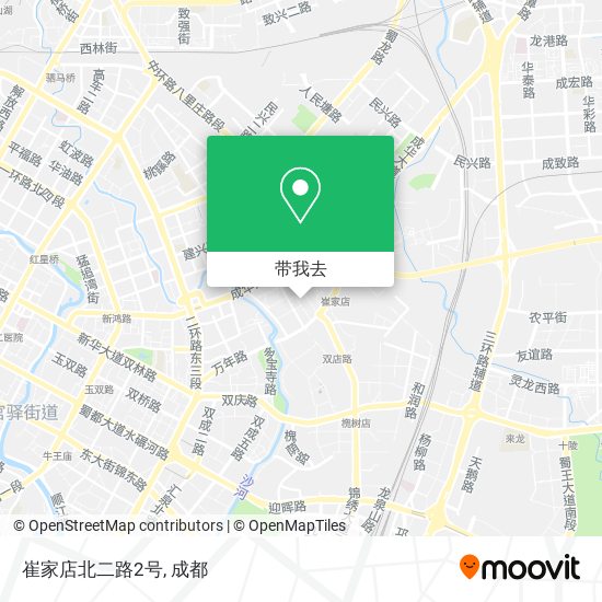 崔家店北二路2号地图