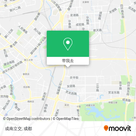 成南立交地图