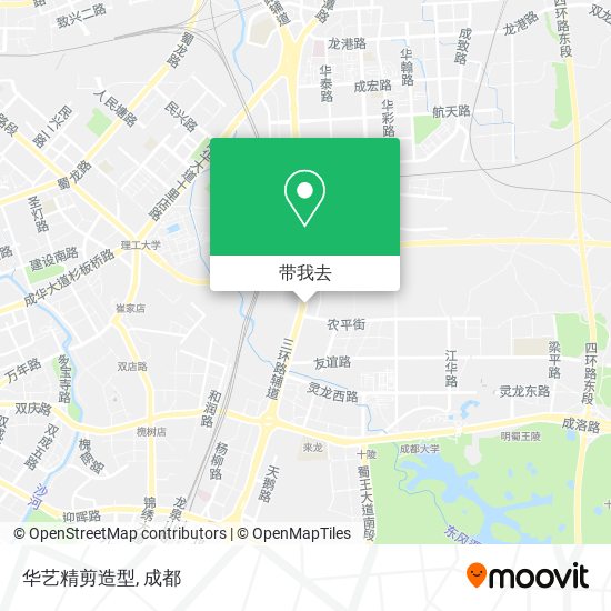华艺精剪造型地图