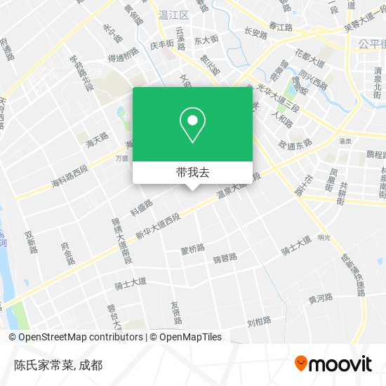 陈氏家常菜地图