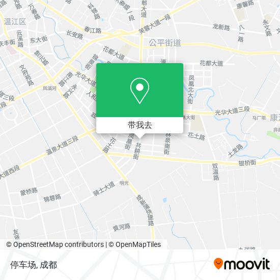停车场地图