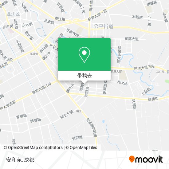 安和苑地图