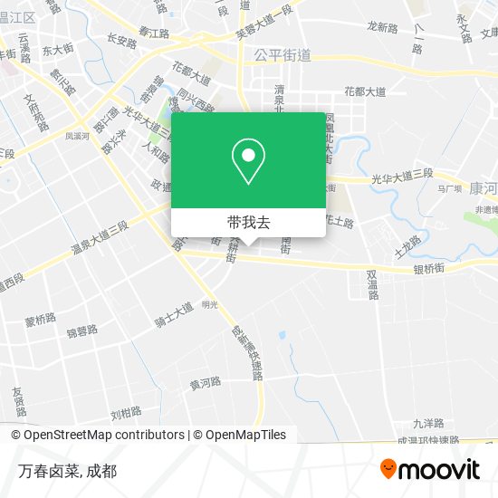 万春卤菜地图