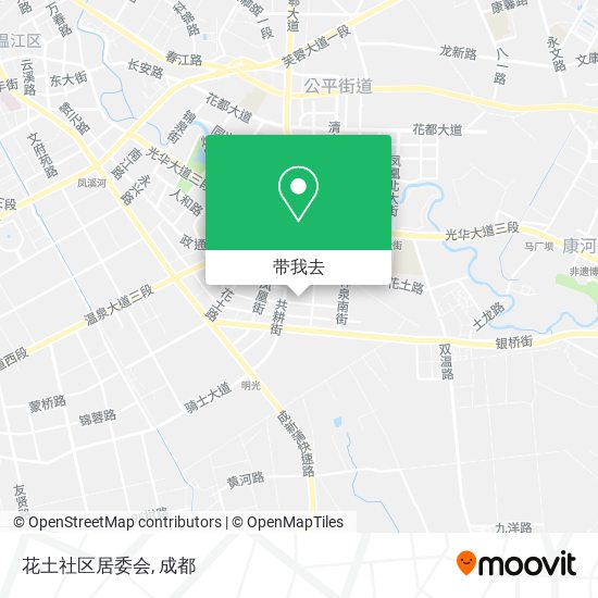 花土社区居委会地图