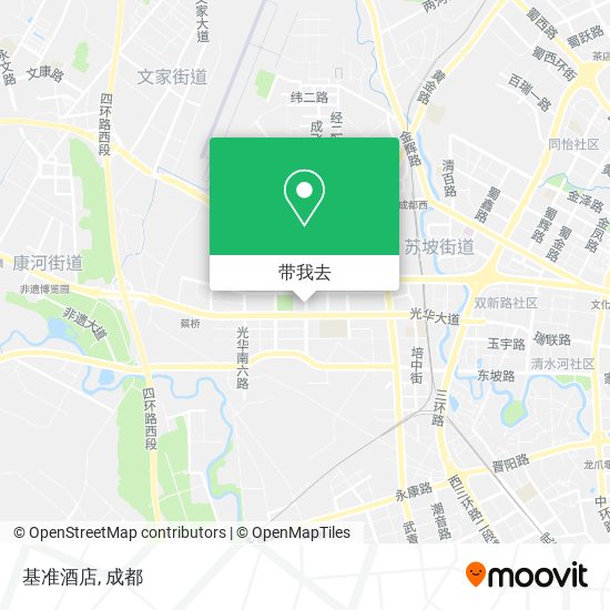 基准酒店地图