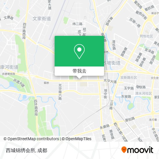 西城锦绣会所地图