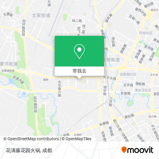 花满藤花园火锅地图