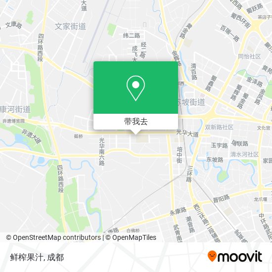 鲜榨果汁地图