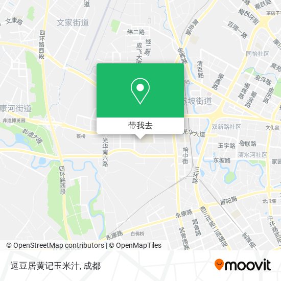 逗豆居黄记玉米汁地图