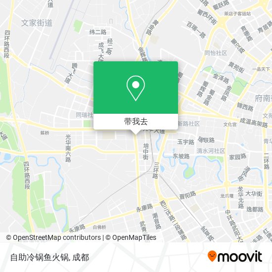自助冷锅鱼火锅地图