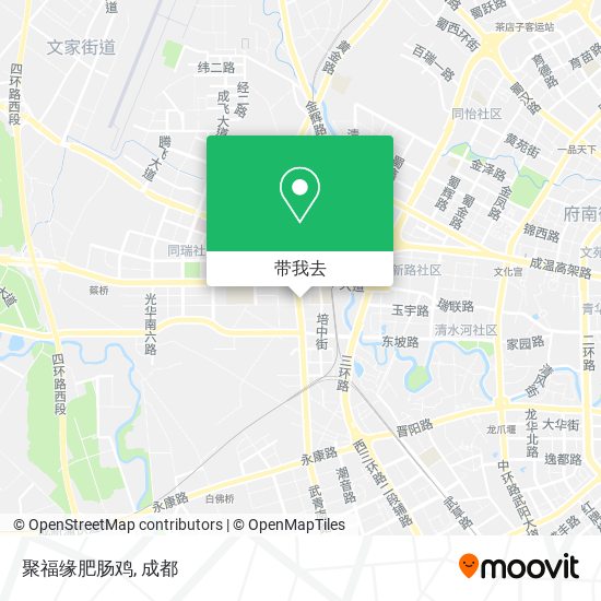 聚福缘肥肠鸡地图