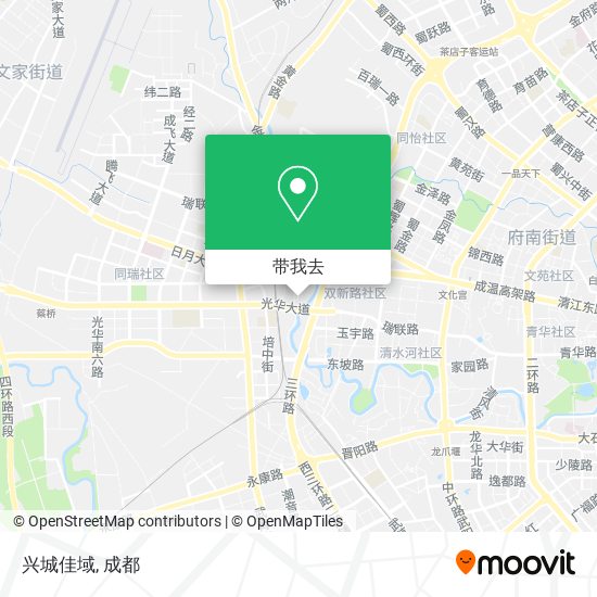 兴城佳域地图