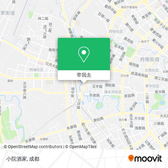 小院酒家地图