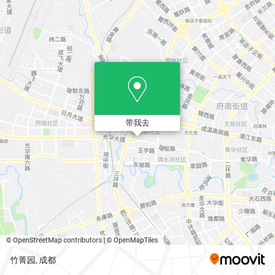 竹菁园地图