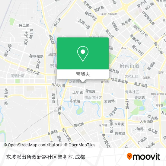 东坡派出所双新路社区警务室地图