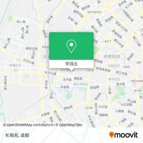 长顺苑地图