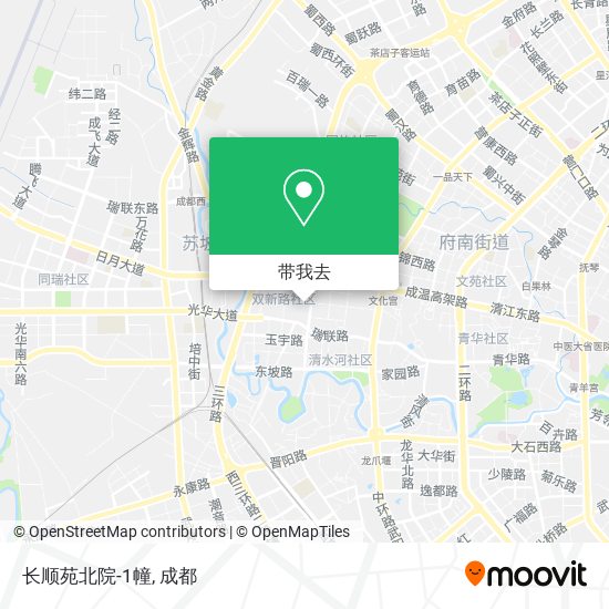 长顺苑北院-1幢地图