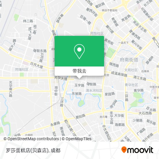 罗莎蛋糕店(贝森店)地图