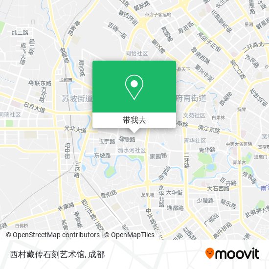西村藏传石刻艺术馆地图