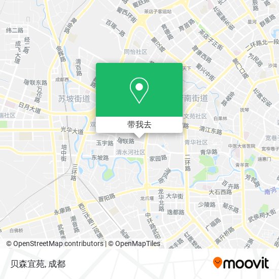 贝森宜苑地图