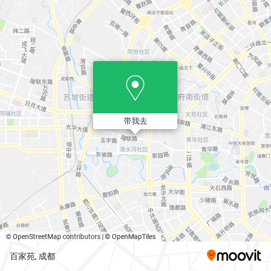 百家苑地图