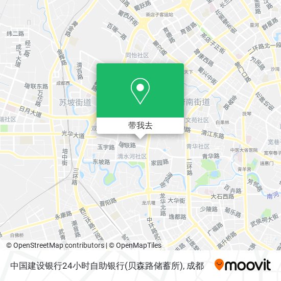 中国建设银行24小时自助银行(贝森路储蓄所)地图