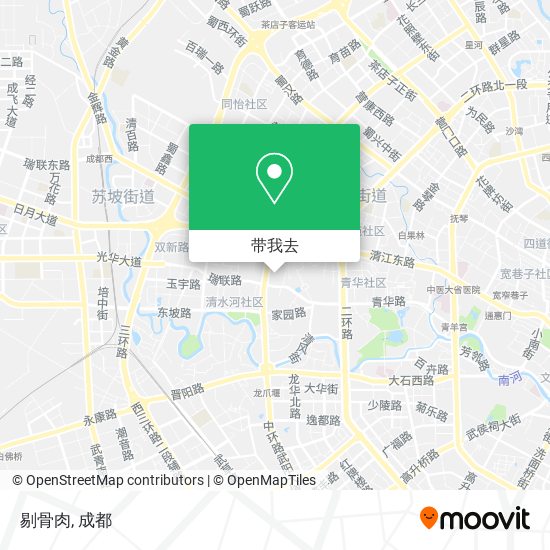 剔骨肉地图