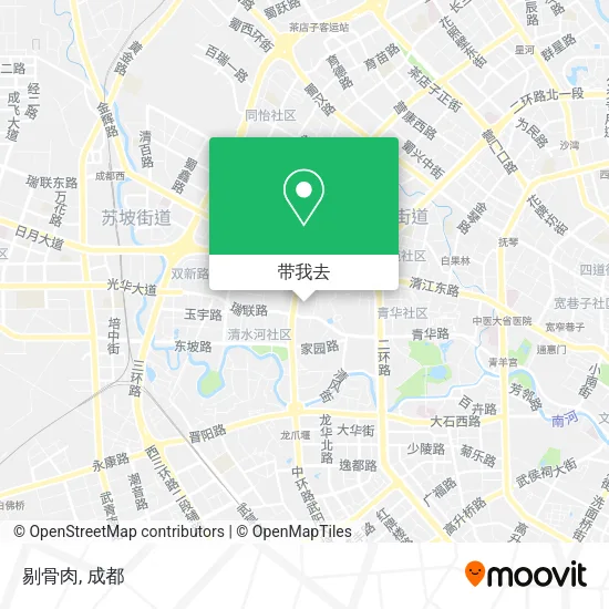 剔骨肉地图