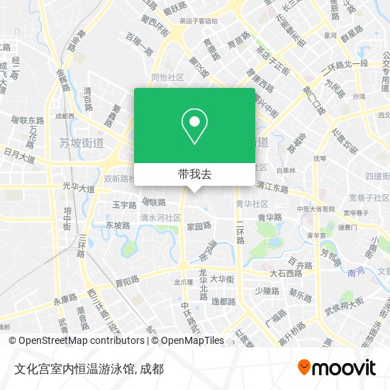 文化宫室内恒温游泳馆地图