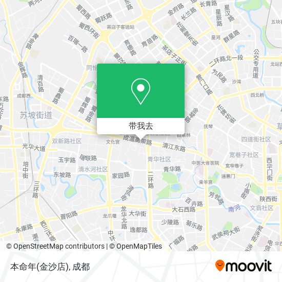 本命年(金沙店)地图