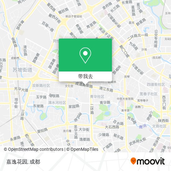 嘉逸花园地图