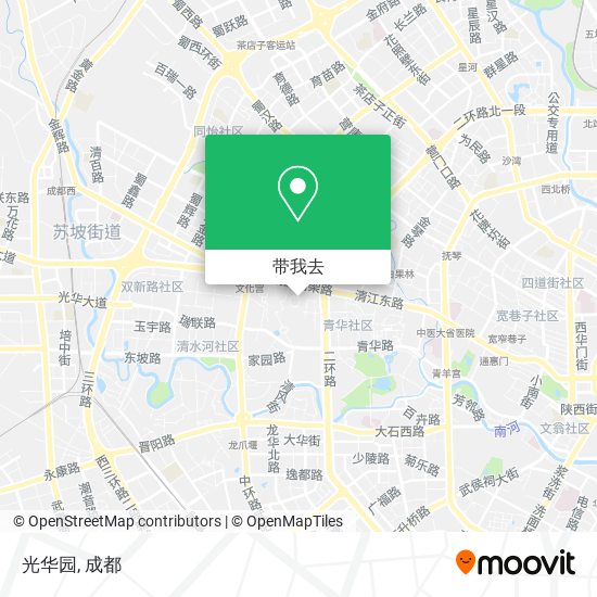 光华园地图
