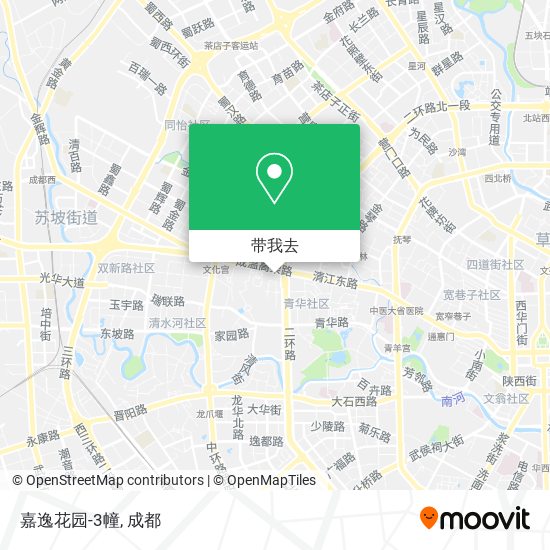 嘉逸花园-3幢地图