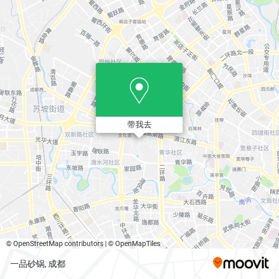一品砂锅地图