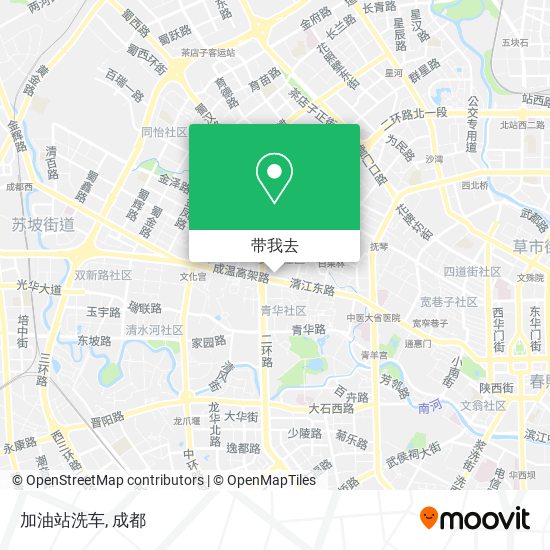 加油站洗车地图