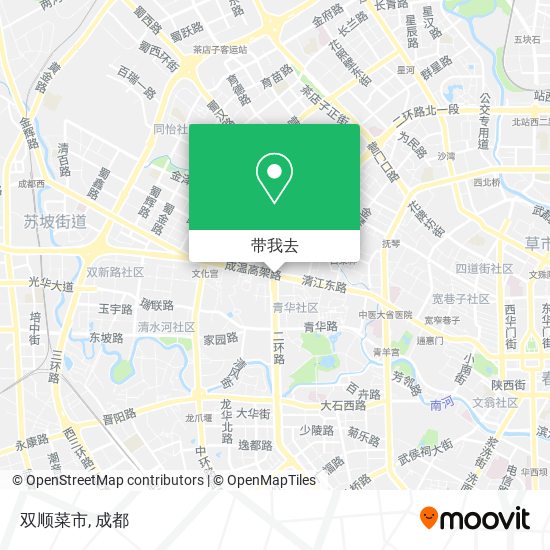 双顺菜市地图