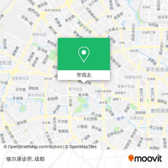 修尔康诊所地图