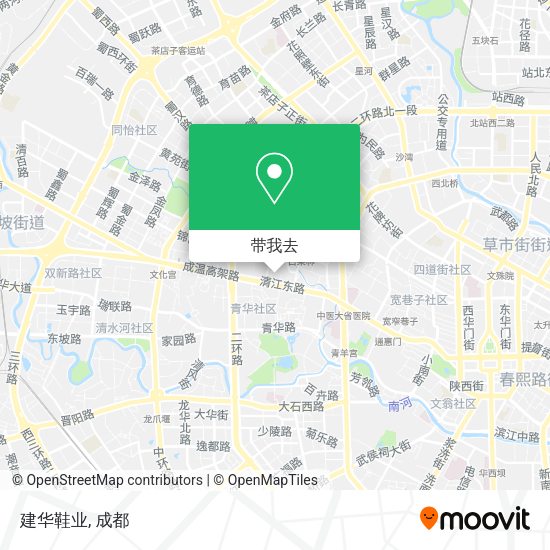 建华鞋业地图