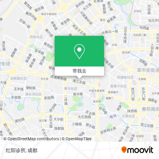 红阳诊所地图