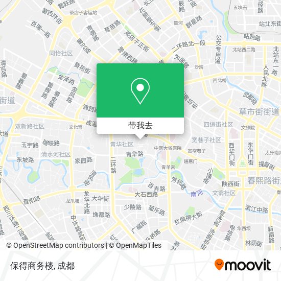 保得商务楼地图