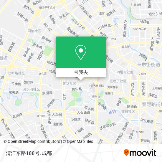 清江东路188号地图