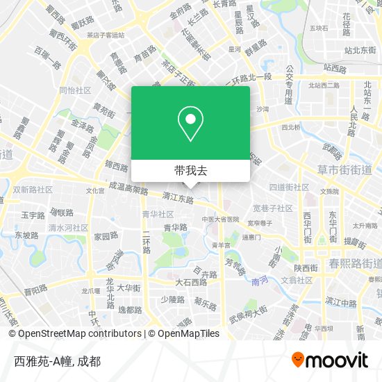 西雅苑-A幢地图